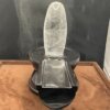 Ultra Premium Sphatik Lingam With Black Jade Base 10.75 Inches 5760 Grams Mp C