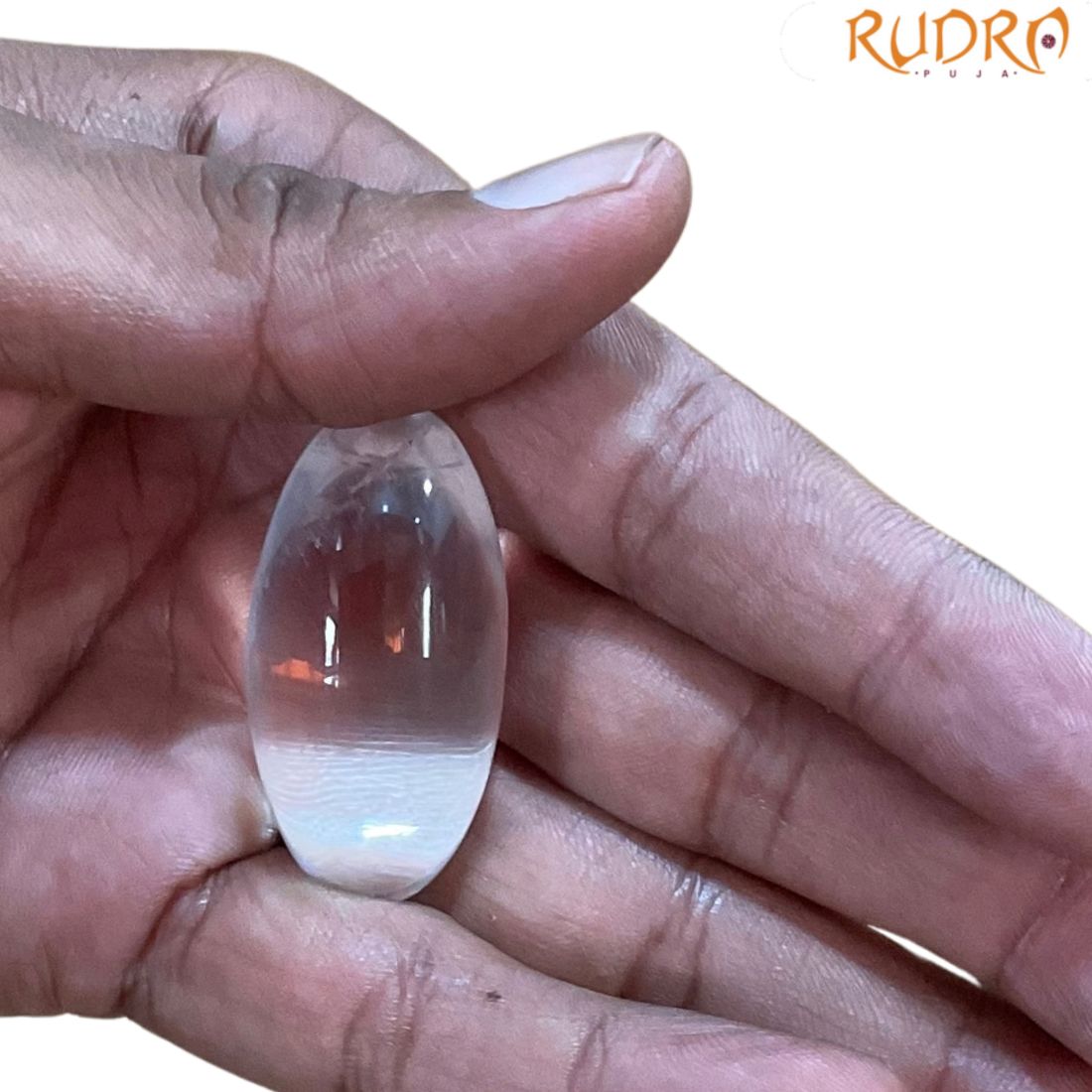 Original Sphatik Lingam - 1.5 Inches - (29 Grams)