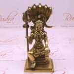 Dakshinamurthy Brass Idol 6.5 inch