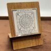 Mahamritunjay Pocket Yantra In Silver - 2 Inches