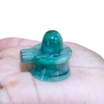 Natural Emerald Shivling - 1.5 Inches - (40 Grams)