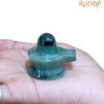 Natural Emerald Shivling - 1.5 Inches - (40 Grams)