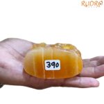 Yellow Jade Ganesh Idol - 4 Inches - (390 Gram)