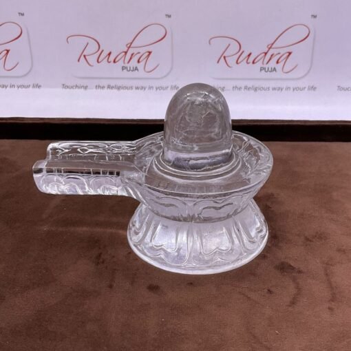 Transparent Sphatik Shivling