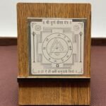 Durga Bisa Pocket Yantra in Silver - 2 Inches