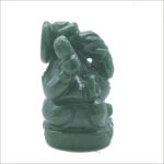 Green Margatha Ganesha 4 Inch ( 484 Grams)