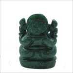 Green Margatha Ganesha 4 Inch ( 484 Grams)