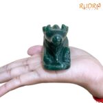 Green Margatha Nandi 2 inches (243 Grams)