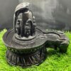 Panchmukhi Black Jade Shivling 7.75 By 8.25 Inches 3992 Grams Rp C