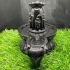 Panchmukhi Black Jade Shivling 7.75 By 8.25 Inches 3992 Grams Up C