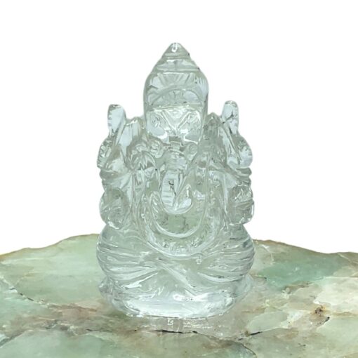 Sphatik Ganesha Idol 2.75 inches 106 gm