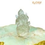 Sphatik Ganesha Murti 100 Grams – 2.75 Inches