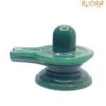 Green Jade Maragatha Shiv lingam - 2.25 Inches - (180 Grams)