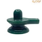 Green Jade Maragatha Shiv lingam - 2.25 Inches - (180 Grams)