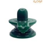 Green Jade Maragatha Shiv lingam - 2.25 Inches - (180 Grams)