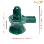 Green Jade Shivling - 2.50 Inch ( 122 Gram ) 7 Green-Jade-Shivling-2.50-Inch-122-Gram-1-1.Jpg