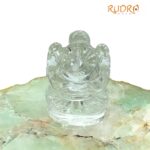 Lab Certified Sphatik Ganesha 2.50 inches (101 gm)
