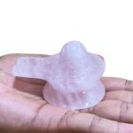 Rose Quartz Shivling - (1.75 Inches) - 169 Grams