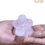 Rose Quartz Shivling - (1.75 Inches) - 169 Grams
