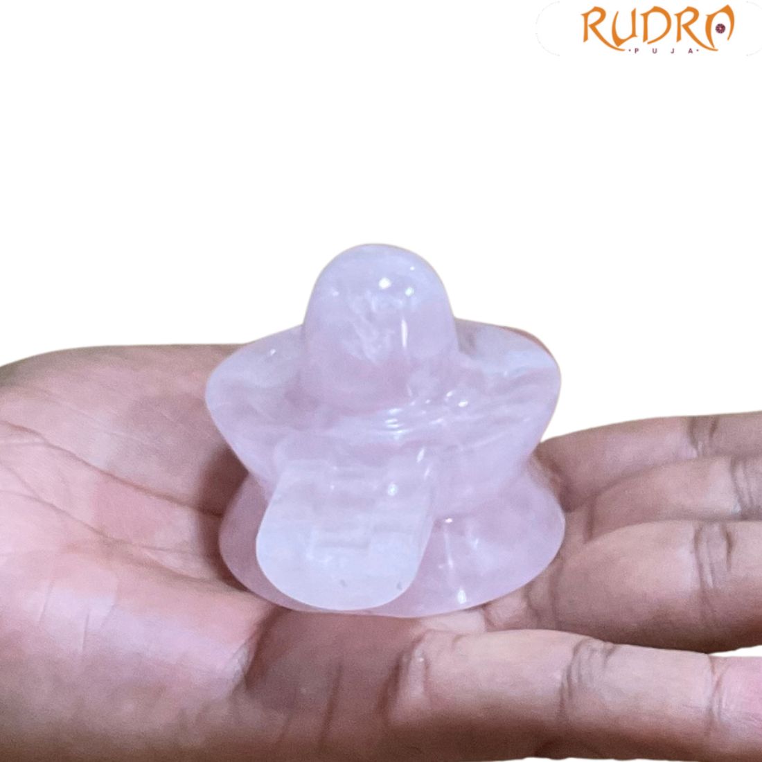 Rose Quartz Shivling - (1.75 Inches) - 169 Grams