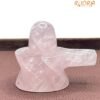 Rose Quartz Shivling - 2 Inch - (96 Grams) 11 Rose Quartz Shivling - (2 Inches ) - 96 Grams