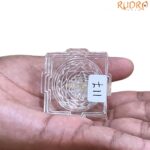 Natural Sphatik Shree Yantra – 2.25 Inches – (117 Grams)
