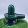 Green Jade Margatha Shivling 5201 Gms ( 8.5 Inches )