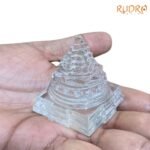 Premium Sphatik Meru Shri Yantra 88 gms (2Inches)