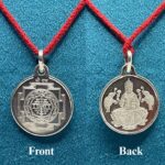 Sri chakra Locket In Pure Silver