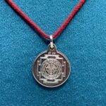 Sri chakra Locket In Pure Silver