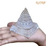 Crystal-Sphatik-Shree-Yanta-240-Grams-2.75-Inches