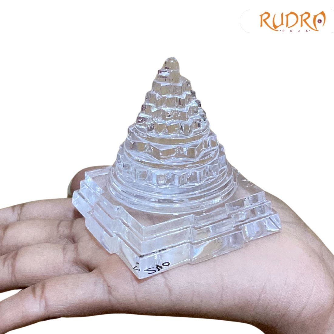 Crystal Sphatik Shree Yanta (240 Grams ) 2.75 Inches 4 Crystal-Sphatik-Shree-Yanta-240-Grams-2.75-Inches