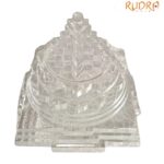 Crystal Sphatik Shree Yanta - (895 Grams ) - 4.25 Inches