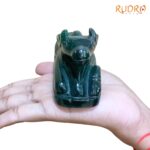 Green Jade Nandi (335 Grams - 2.25 inches)