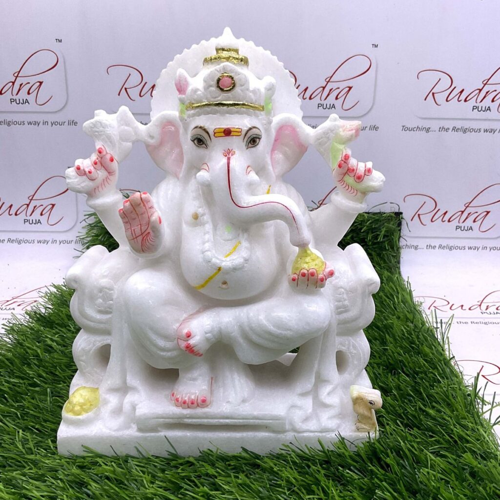 Makrana Marble Ganesha Murti