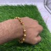 5 Mukhi Rudraksha Bracelet In Pure Gold (11 Grams)