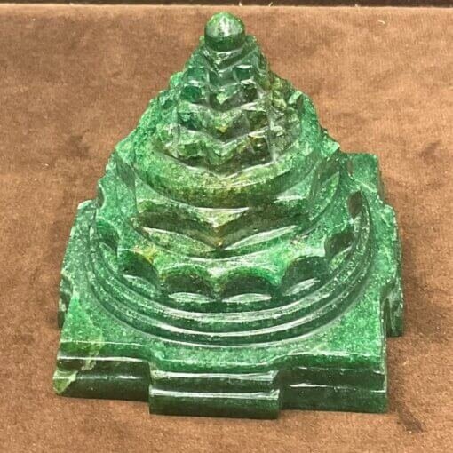 Green Jade Shree Yantra 444 grams