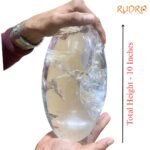 Sphatik Lingam 10 Inches 6485 Grams