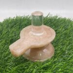 Sphatik Lingam With Yellow Jade Base ( 4 Inches )
