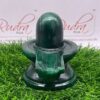 Green Jade Maragatha Shiv Lingam 3.5 Inches 521 Grams