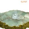 Crystal Sphatik Nandi 1.50 Inches 43 Grams 12 Crystal Sphatik Nandi 1.50 Inches 43 Grams