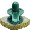 Green Jade Maragatha Lingam