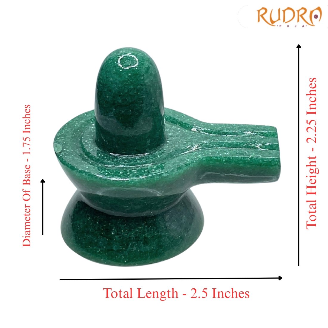 Green Jade Shivling 2.25 Inch ( 127 Gram ) 4 Green-Jade-Shivling-127-Grams.jpg