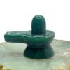 Green Jade Shivling - 2 Inch ( 86 Gram )