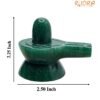 Green Jade Shivling 2.25 Inch ( 127 Gram ) 11 Green Jade Shivling 2.25 Inch ( 127 Gram )