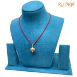 Indonesian Fourteen Mukhi Silver Capped Rudraksha - ( 18.20 MM)