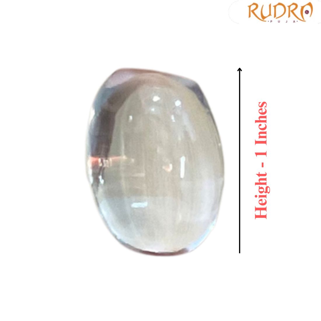 Sphathik Lingam - 1 Inches - (10 Grams)