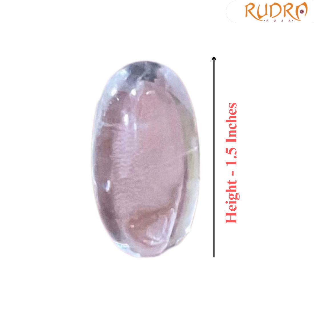 Sphathik Lingam - 1.5 Inches - (23 Grams)