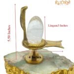 Sphathik Lingam 3 Inches 200 Grams