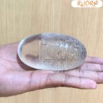 Sphatik shiva lingam original with certificate - ( 420 Grams )
